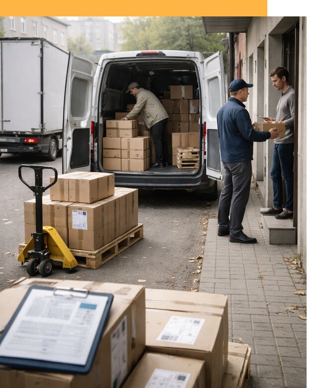 Доставка грузов от двери до двери с таможней от 46265 руб.