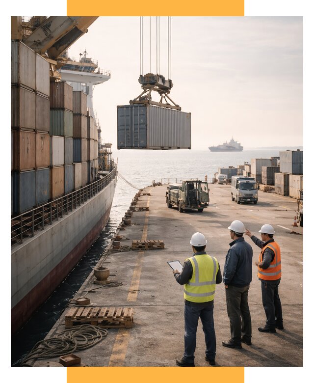 Морские перевозки грузов по миру от 46265 р. | СетСервис-Рхн