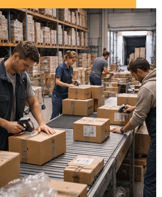 Доставка товаров для маркетплейсов от двери до склада от 7711