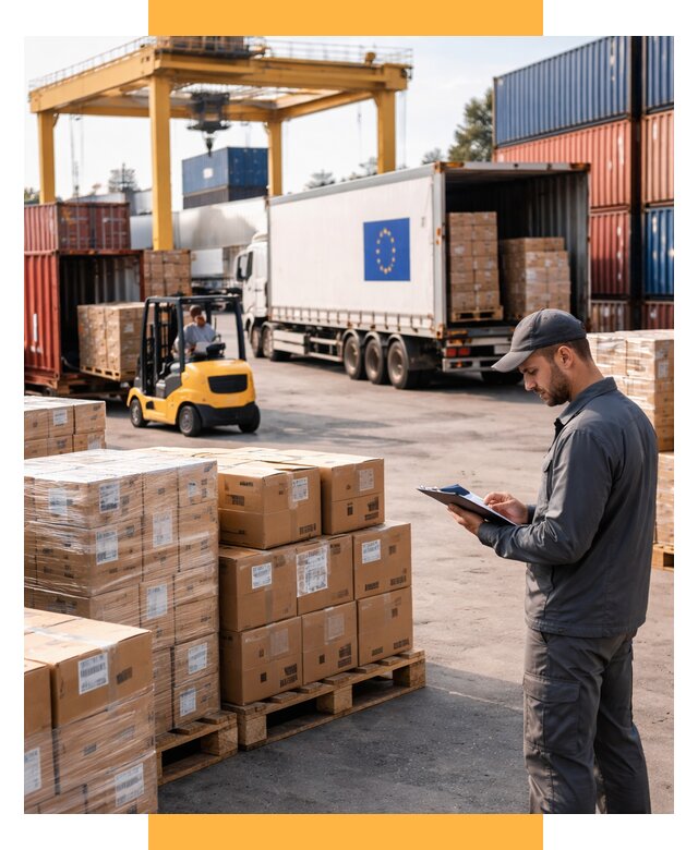 Доставка грузов из Европы от 12337 р., логистика СетСервис-Рхн