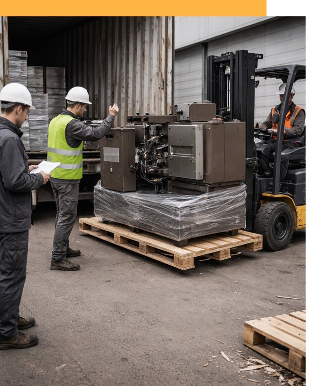 Доставка промышленного оборудования из Европы от 46265