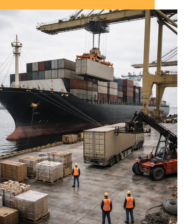 Морские перевозки из Индии: доставка FCL/LCL, таможня от 123372