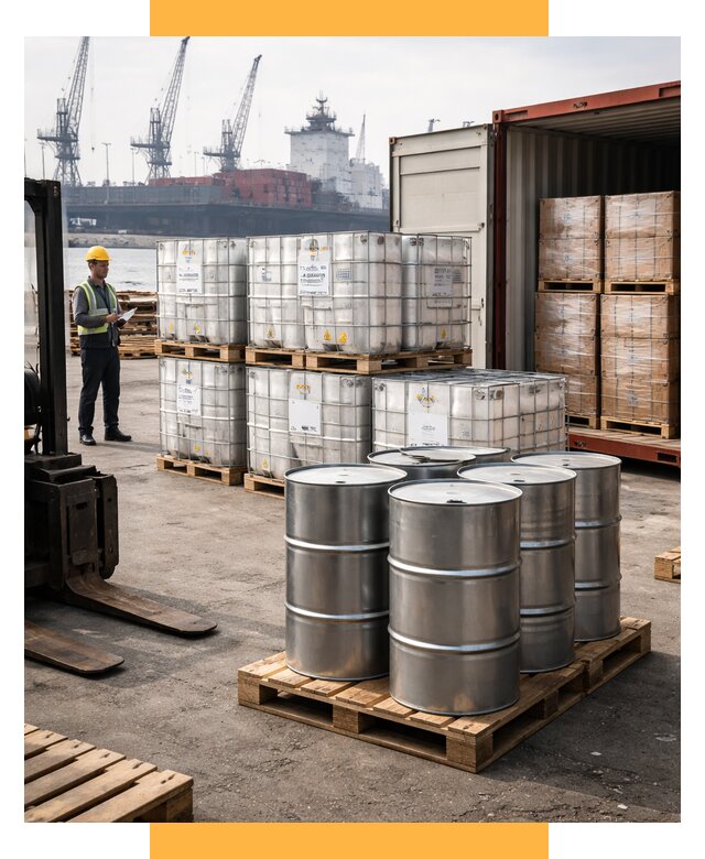 Доставка химического сырья из Индии от 257025 р. | СетСервис-Рхн