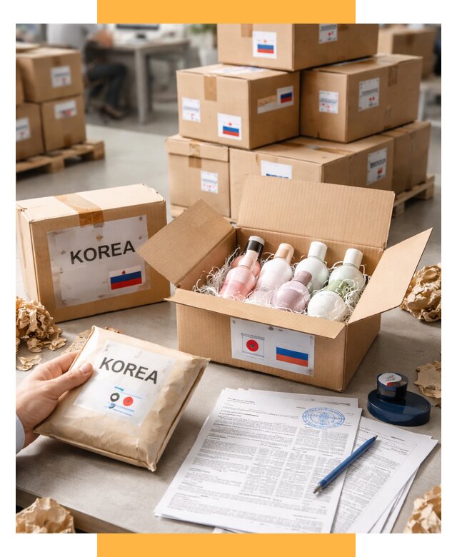 Доставка косметики из Кореи от 8739 р. под ключ | СетСервис-Рхн