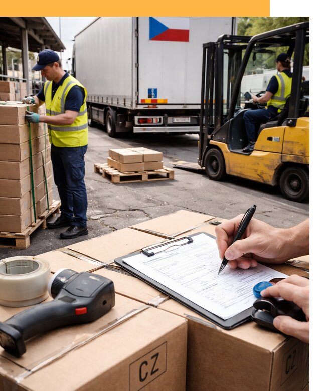 Доставка грузов в Чехию от 35984 руб, международные перевозки