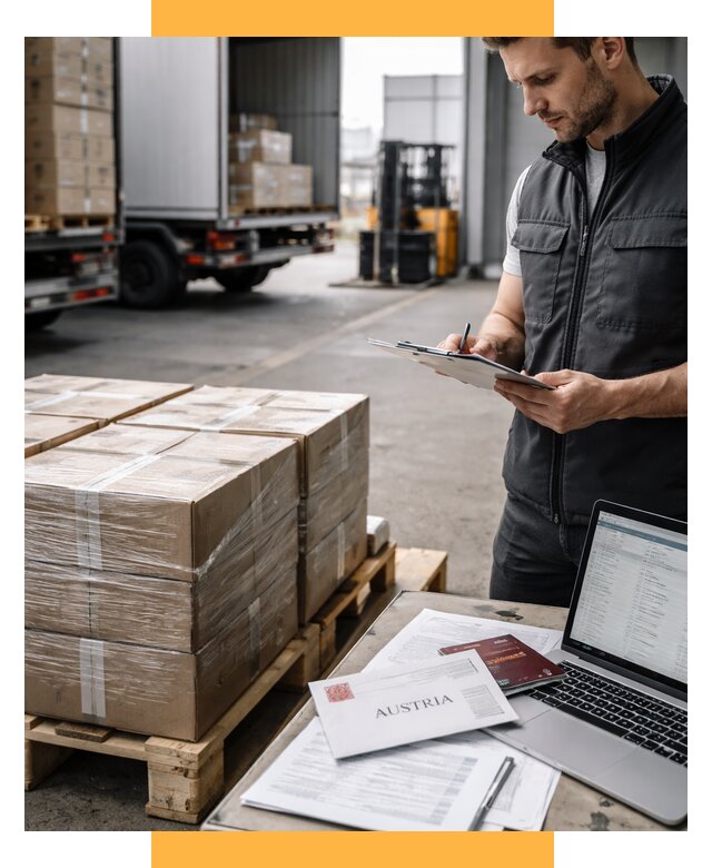 Доставка в Австрию от 66827 р. Логистика и экспорт СетСервис-Рхн