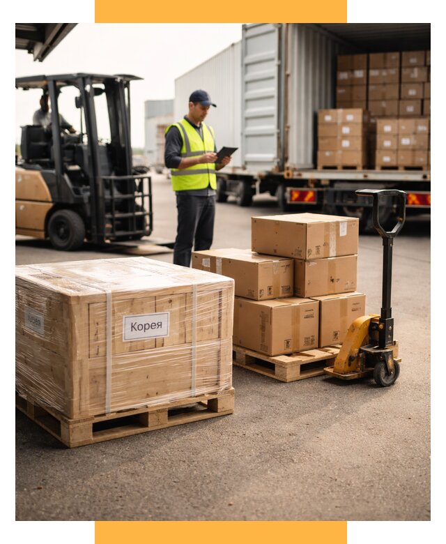 Доставка грузов в Корею из России от 35984 р. | СетСервис-Рхн