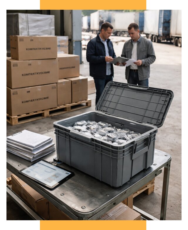 Перевозка комплектующих из Китая от 6683 р. | СетСервис-Рхн