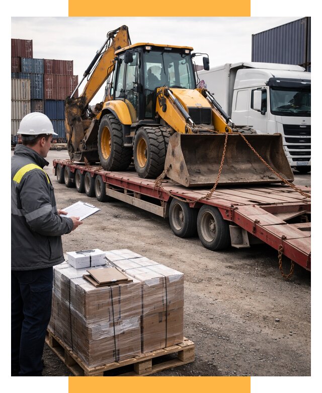 Международная перевозка спецтехники от 46265 р., СетСервис-Рхн