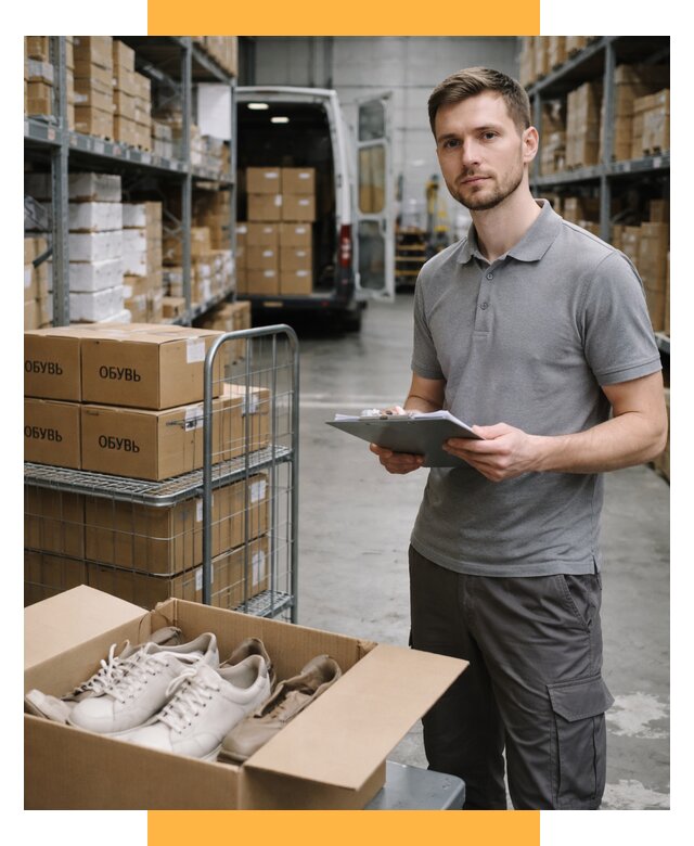 Доставка обуви из Китая и Турции от 4626 р. СетСервис-Рхн