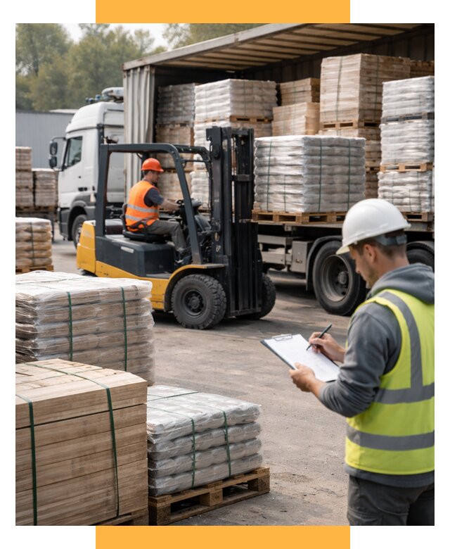 Перевозка строительных материалов от 5655 р. | СетСервис-Рхн