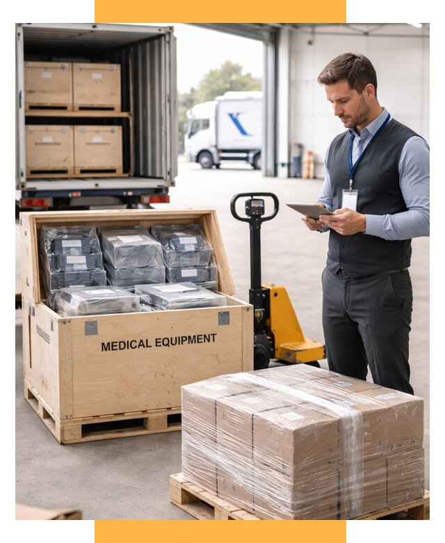 Перевозка медицинского оборудования от 15422 р. в СетСервис-Рхн