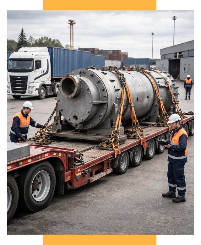 Перевозка тяжеловесных грузов под ключ от 154215 р. | СетСервис-Рхн