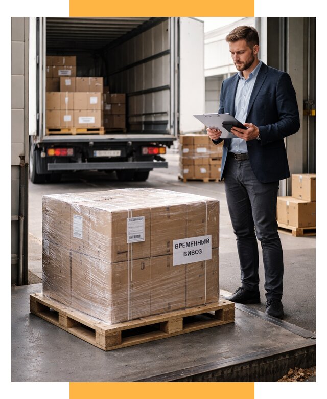 Временный вывоз товаров под ключ от 8225 р. | СетСервис-Рхн