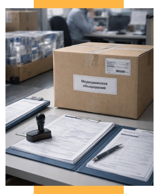 Таможенное оформление медоборудования от 12337 р. | СетСервис-Рхн