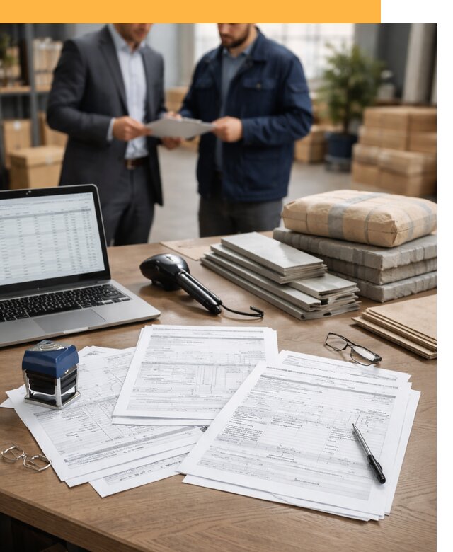 Таможенное оформление строительных материалов от 8739 руб.